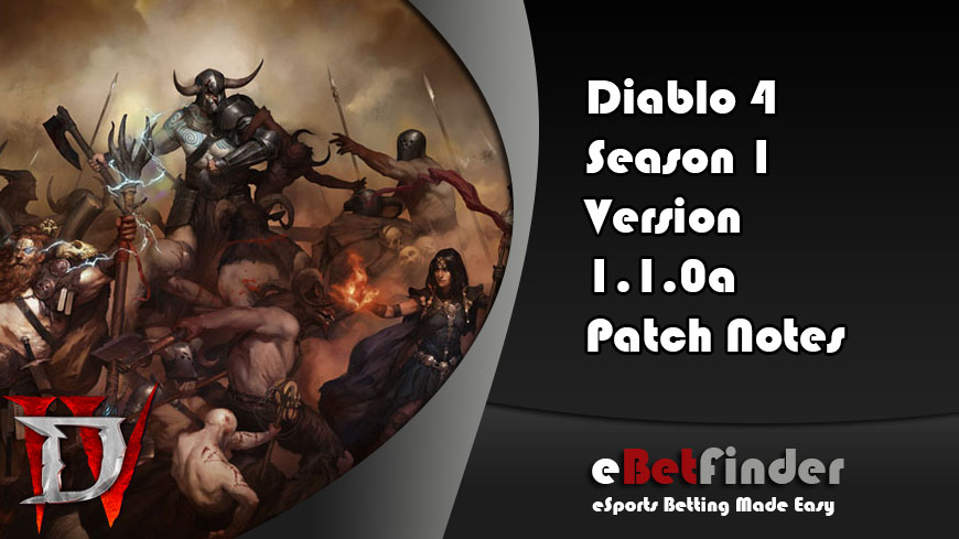 Diablo 4 Season 1 Version 1.1.0a Patch Notes